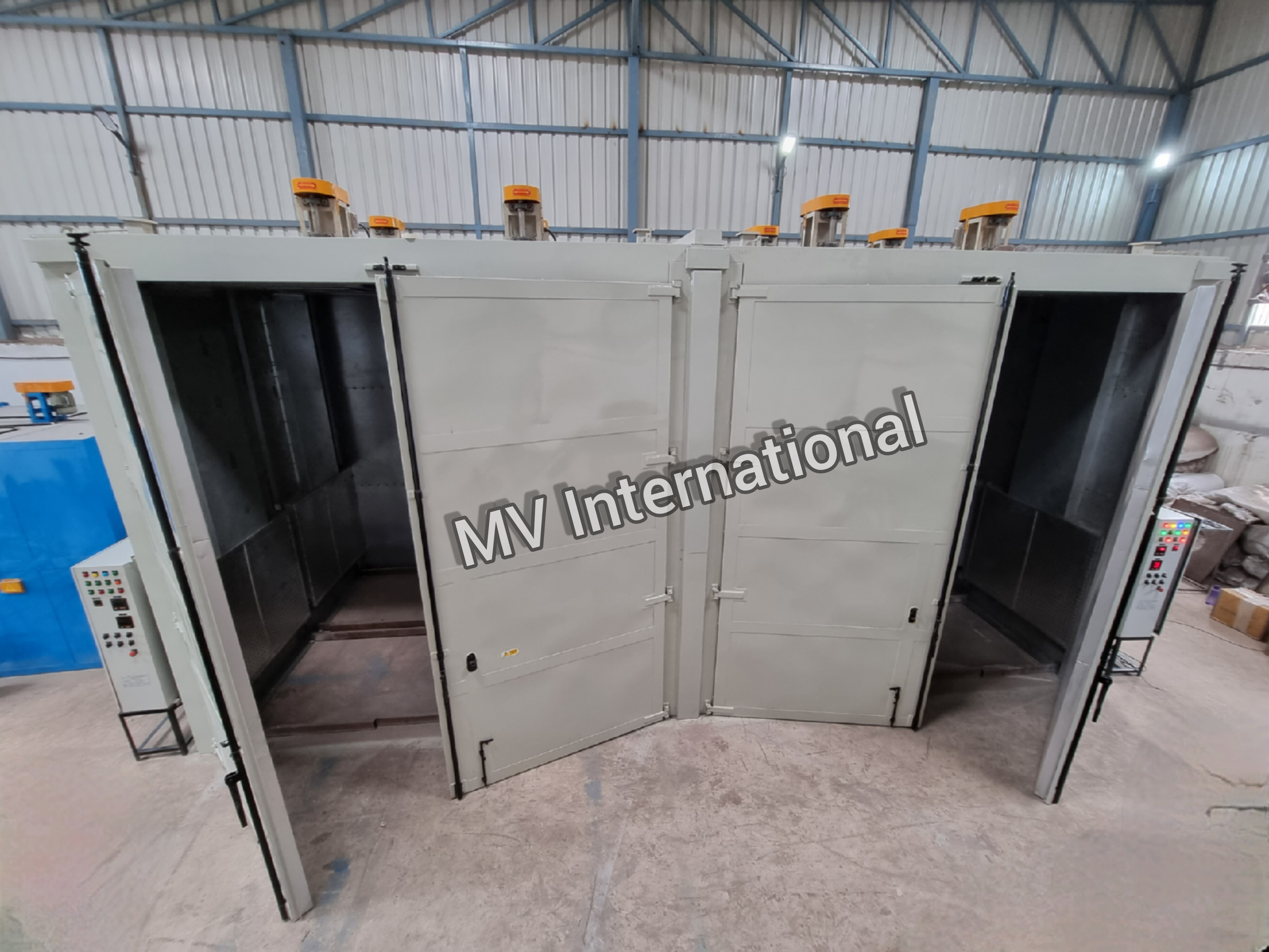Industrial Powder Coating Batch Oven, Batch Curing Oven